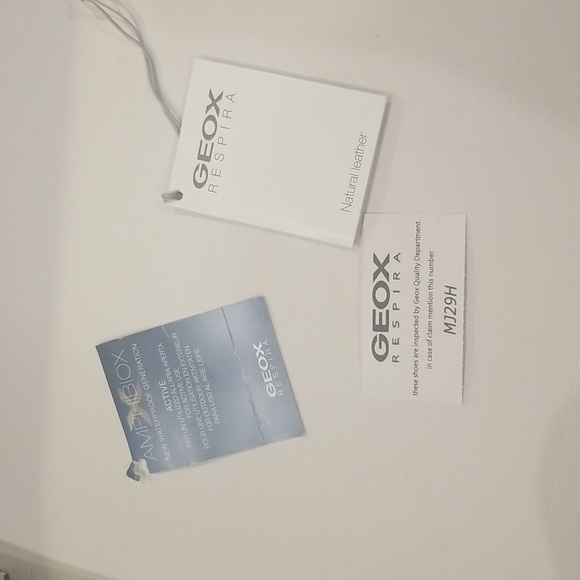 Black ankle Geox Natural Leather Active breathable shoes  Size 8. Italian parent - Picture 9 of 10